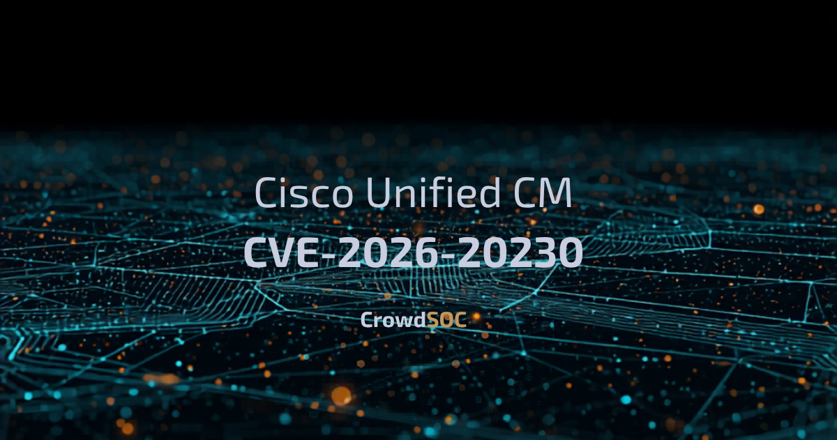 Cisco Unified CM WebDialer Flaw (CVE-2026-20230): From SSRF to Root Webshell